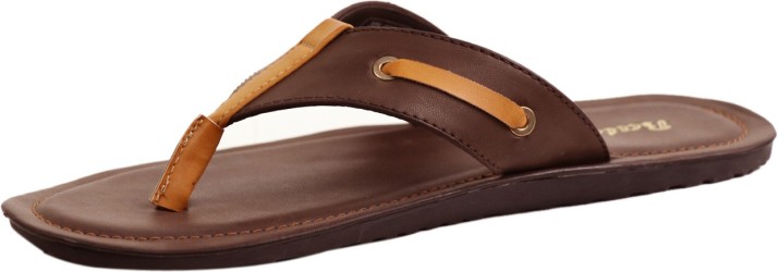 bata leather flip flops
