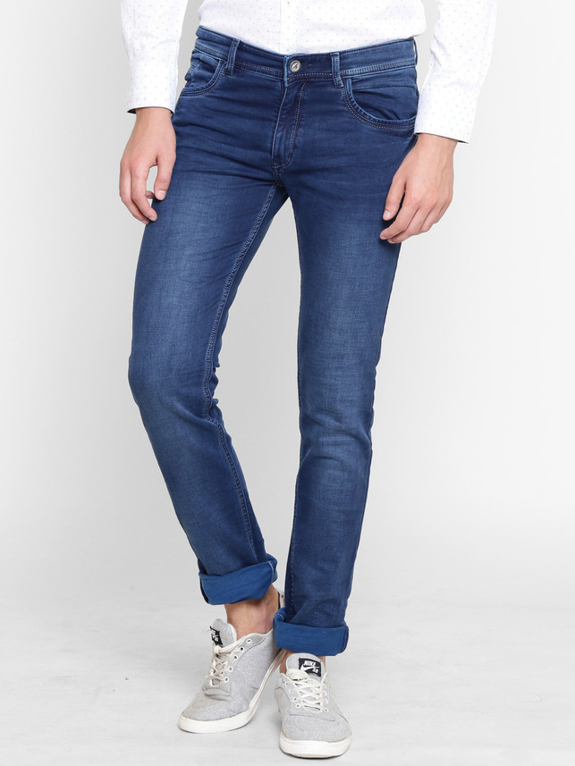 CRIMSOUNE CLUB Slim Men Blue Jeans 