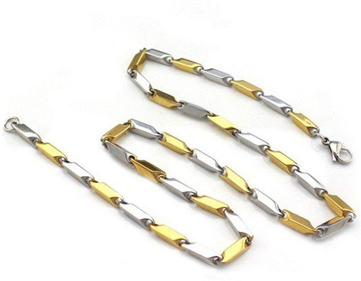 Stylish Gold Silver Plated Men 