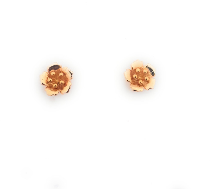 Brass Stud Earring 