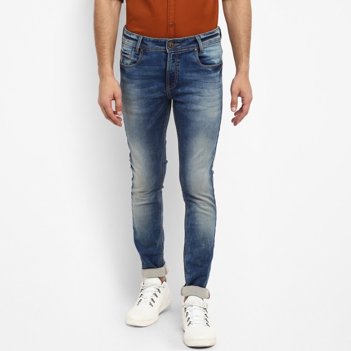 Mufti Skinny Men Blue Jeans - Buy Mufti 