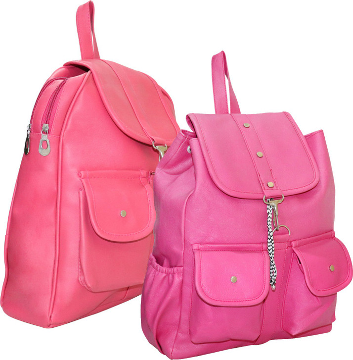 pink brand school bags