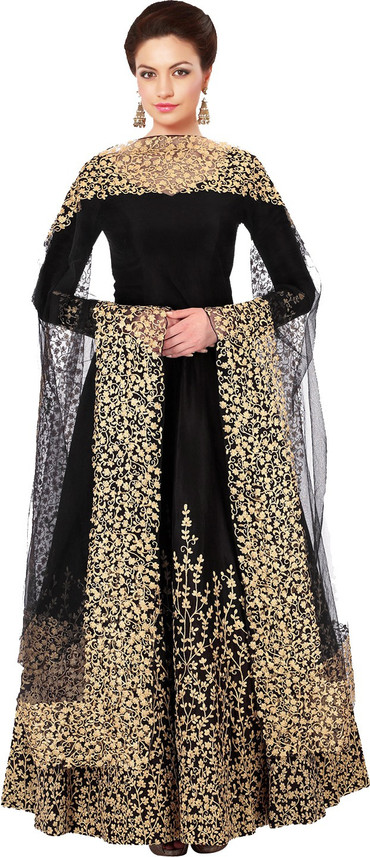 flipkart anarkali dress material