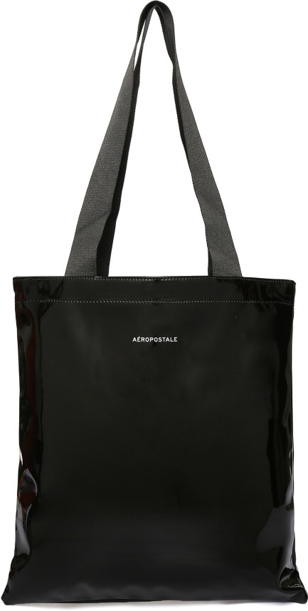 pleather tote bag