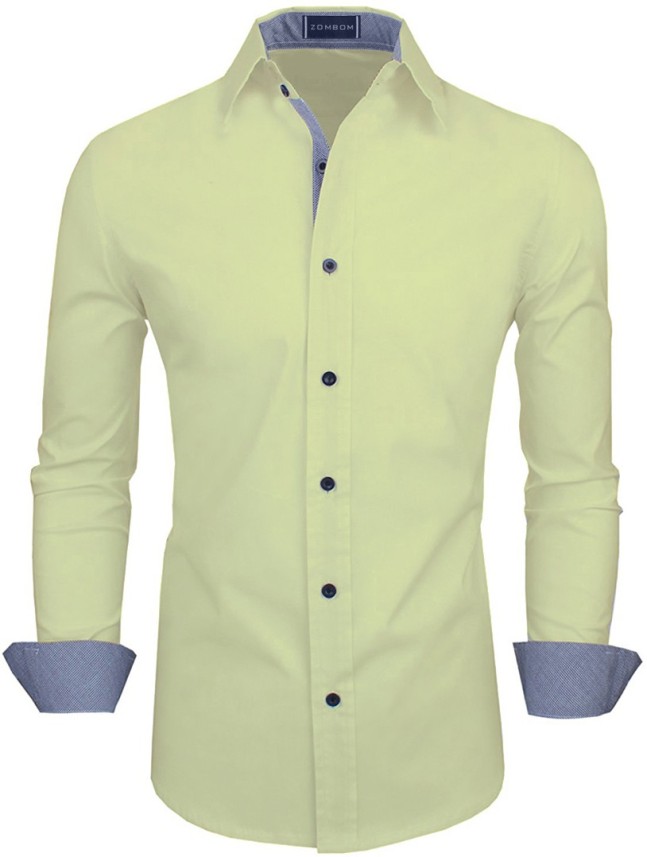 light yellow shirt mens