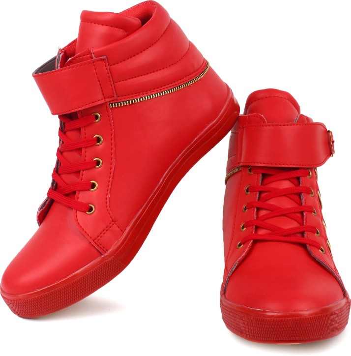 red hip hop shoes