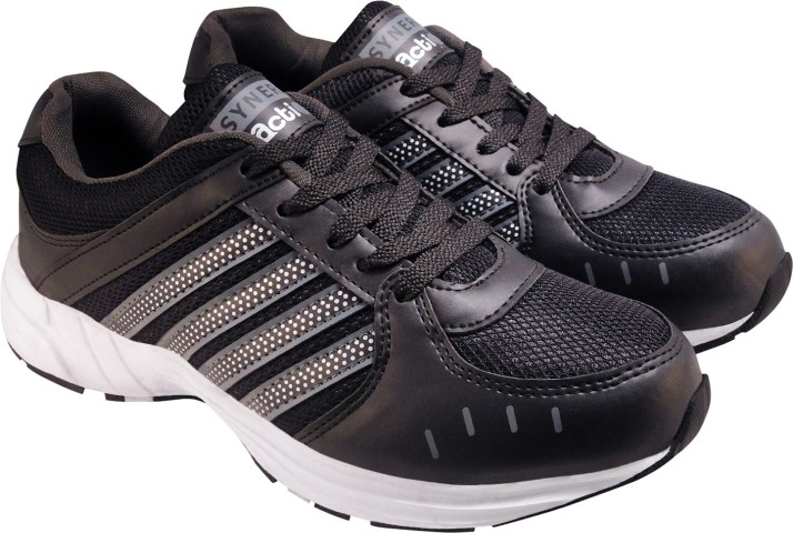 SRH0065-GreyBlack Running Shoes For Men 