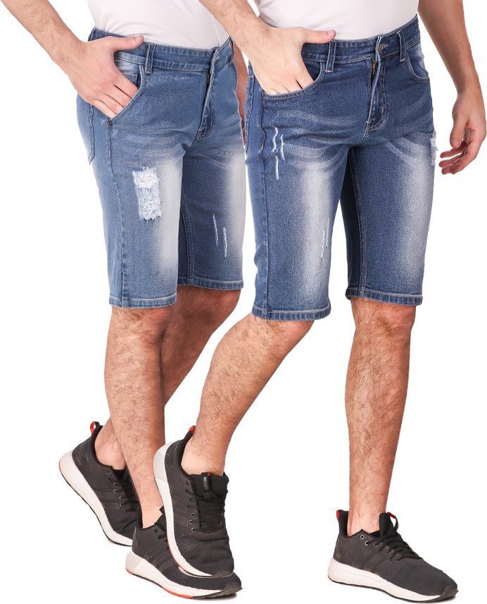 Hardys Washed Men Denim Blue Denim 