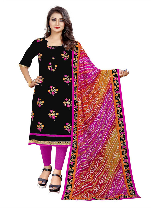 salwar suit piece flipkart