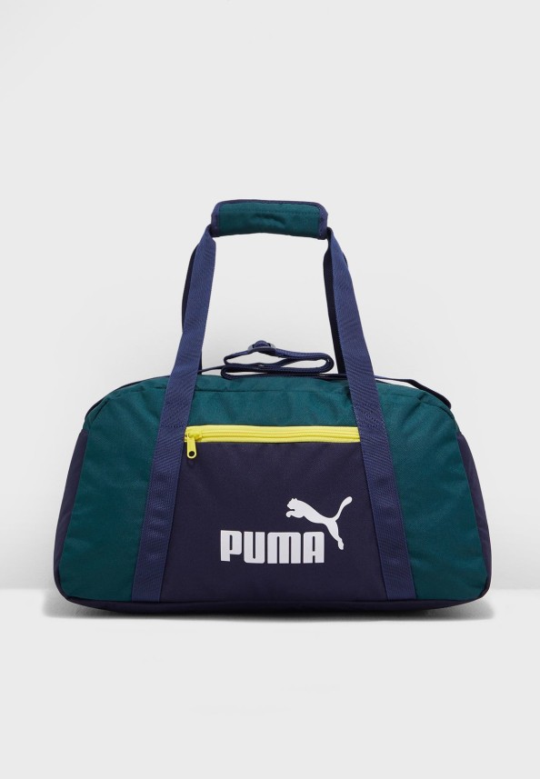 puma gym bag green