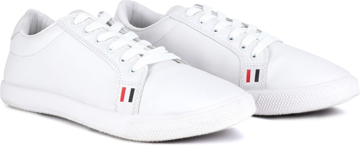 flipkart shoes white sneakers