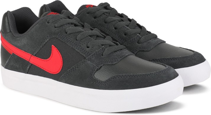 nike sb delta force vulc red and black