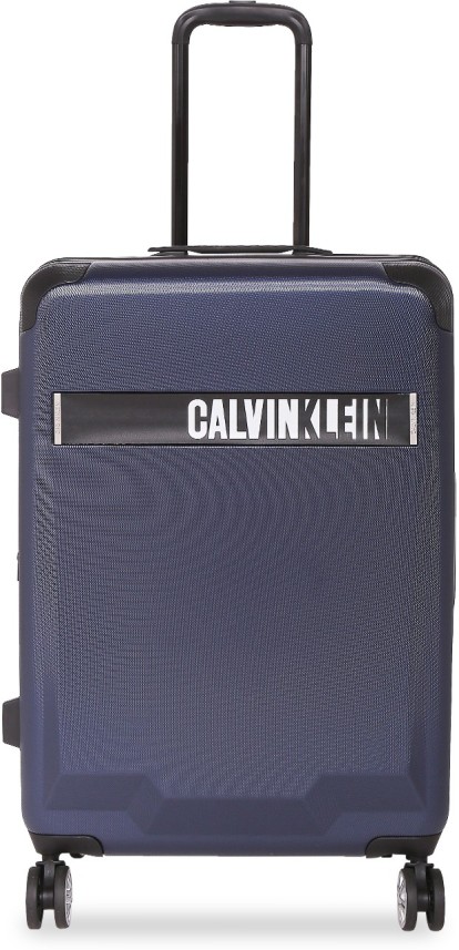 calvin klein suitcase purple