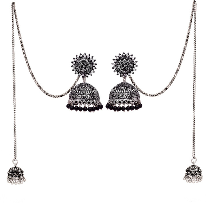 oxidised earrings flipkart