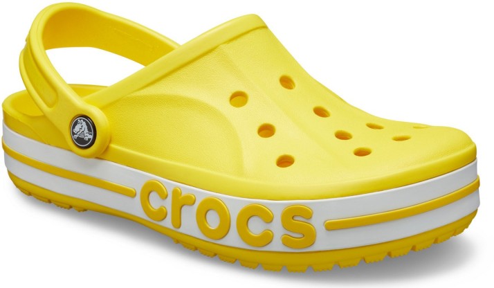 yellow crocs mens 10