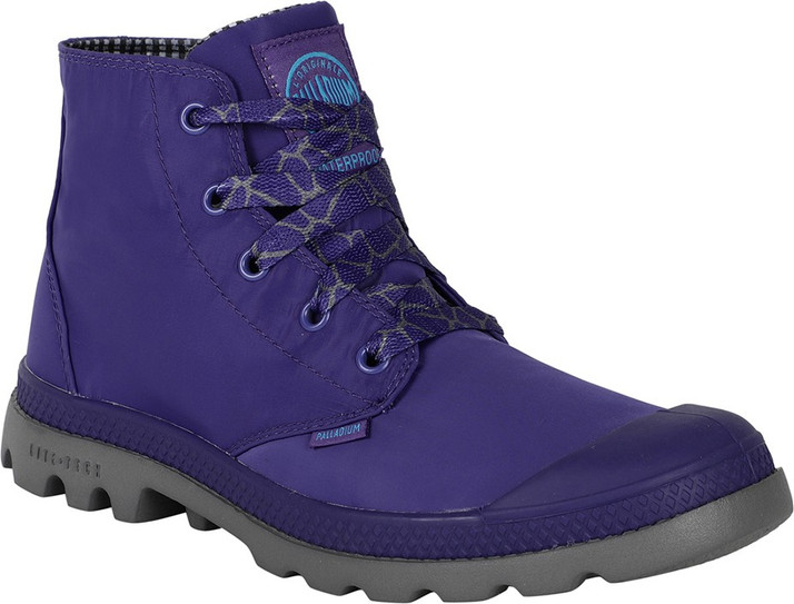 purple palladium boots