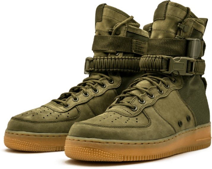 nike air force sf1 green training shoes