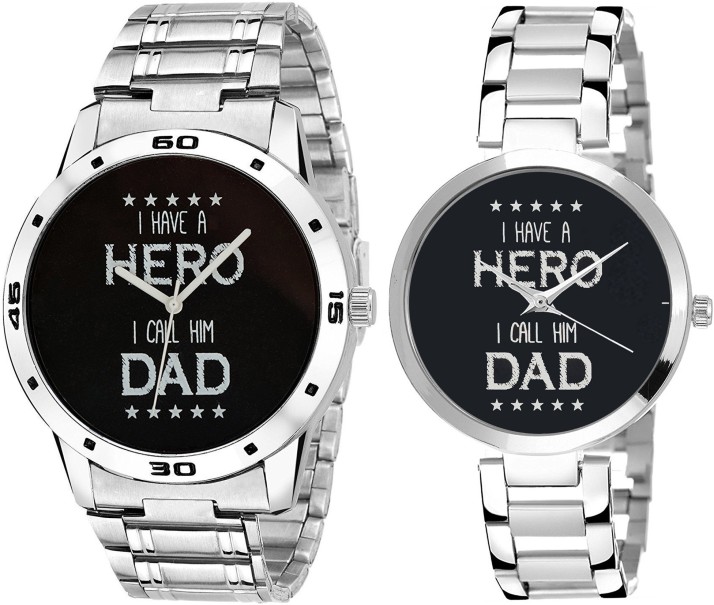 mens black chrome watches