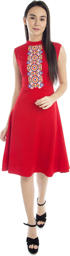 cl red dress