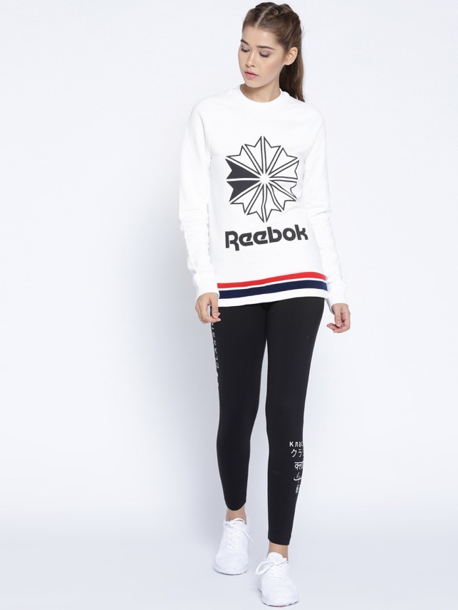 reebok sweatshirts flipkart