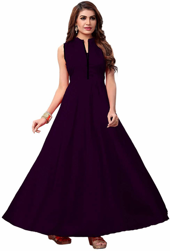 flipkart anarkali gown