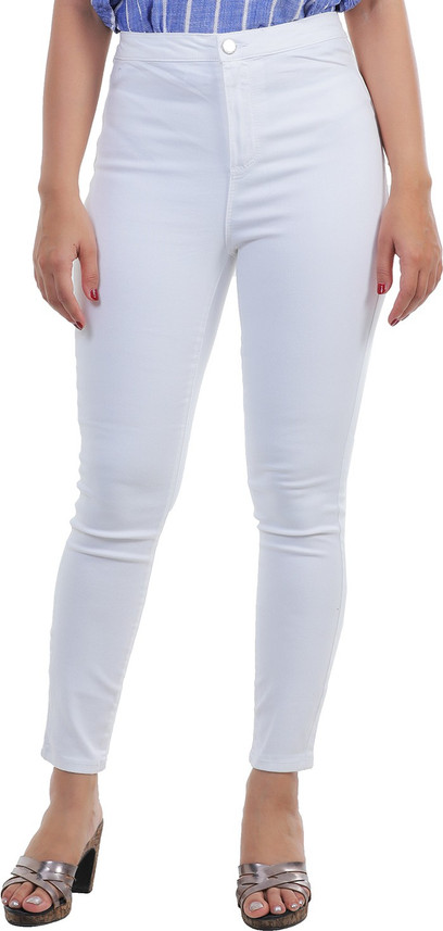 white jeans flipkart