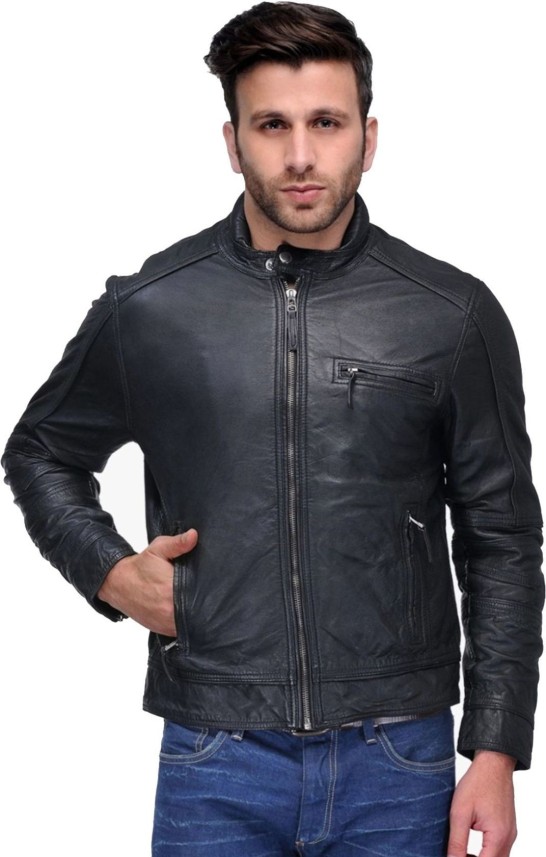 flipkart leather jacket price