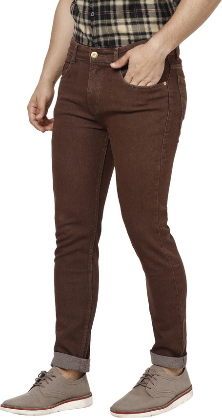 brown jeans for men