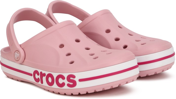 petal pink crocs