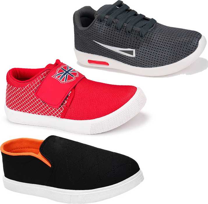 Shoefly Combo Men Pack Of 3 Casual Shoes Running Shoes For Men