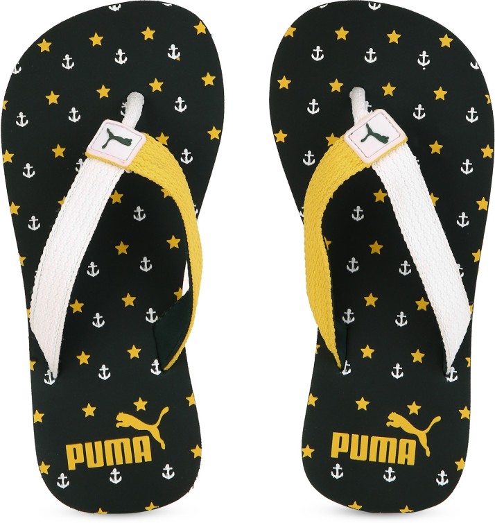 puma flip flops girls