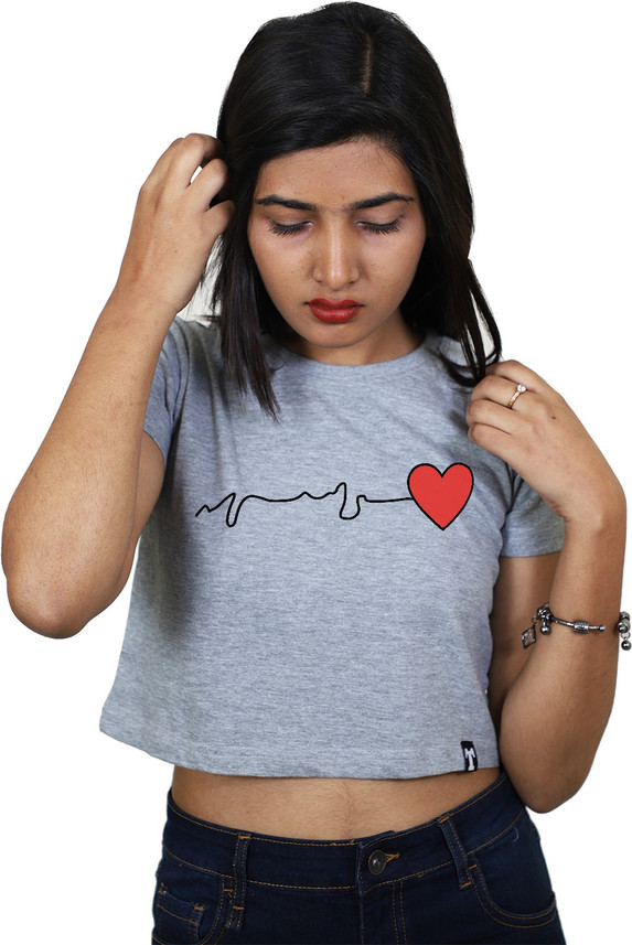 crop t shirt flipkart