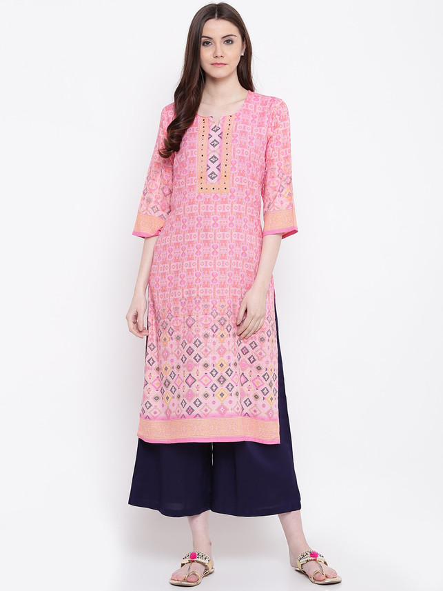 shree women's straight kurta