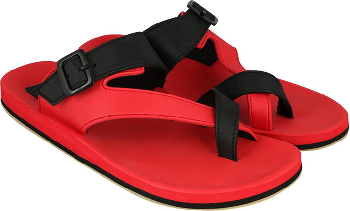adda red slippers