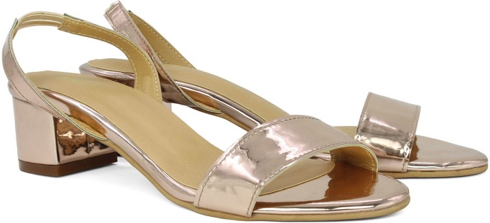 Inc.5 Women Gold Heels - Buy Inc.5 