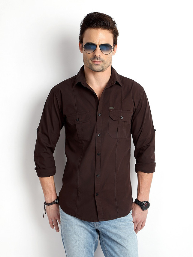 coffee colour jeans