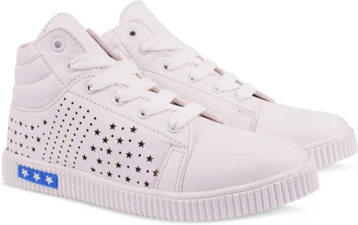 Abiya JAB-7-WHITE-10 Sneakers For Women 