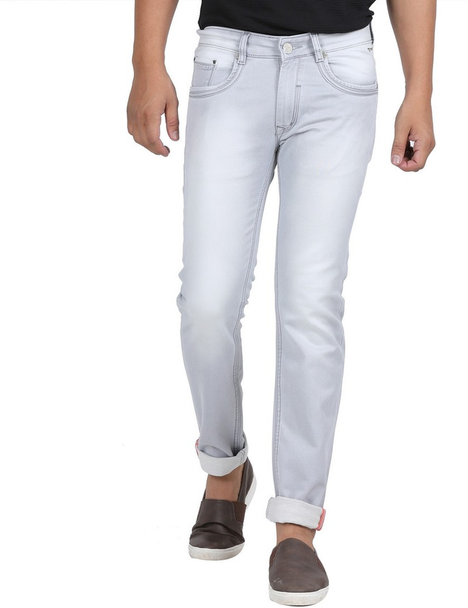 Reggy Caldo Slim Men Grey Jeans - Buy 