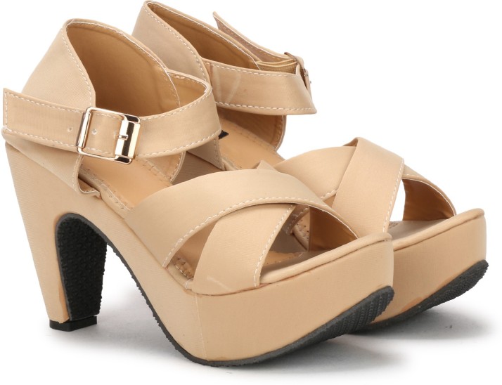 heel sandals flipkart