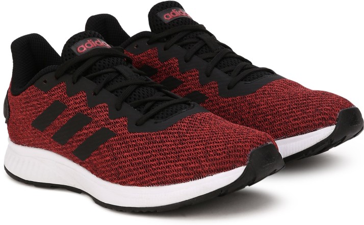 adidas running shoes red and black