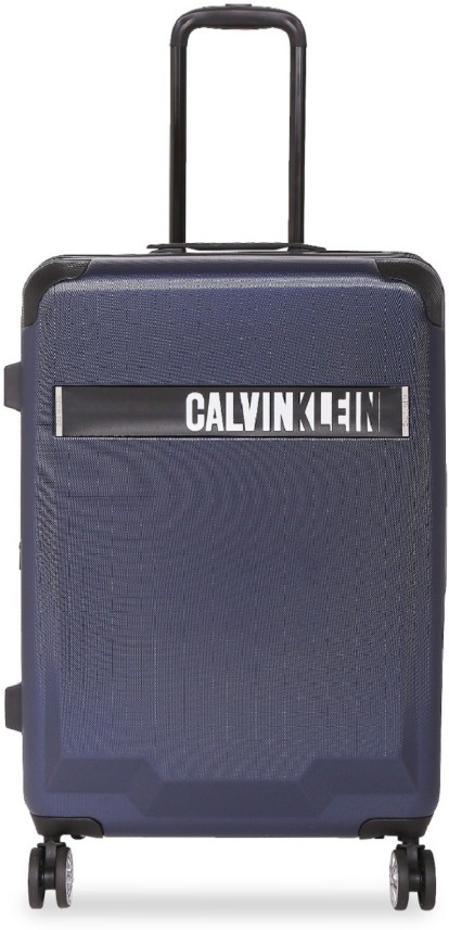 calvin klein purple suitcase