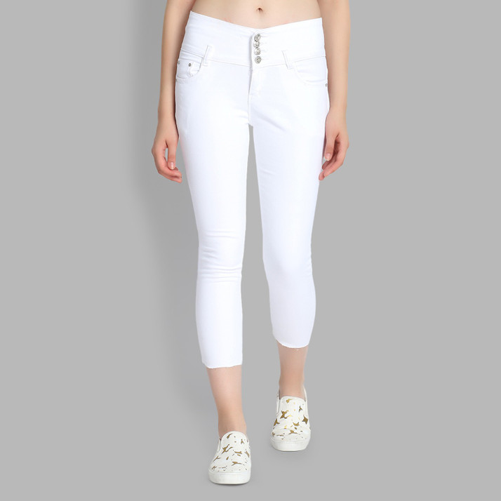 white jeans flipkart
