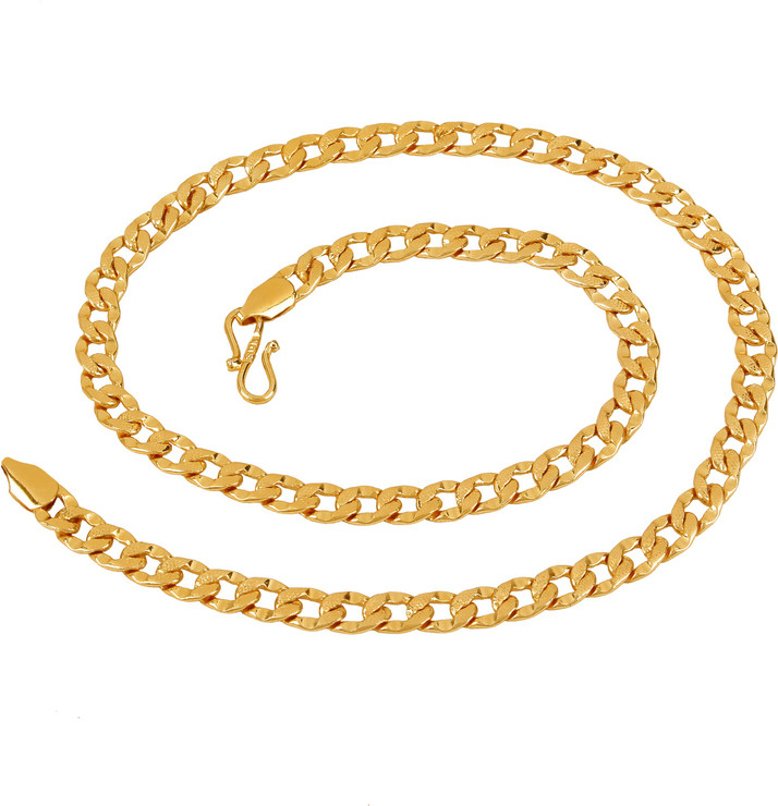 Gold-plated Plated Brass Chain 