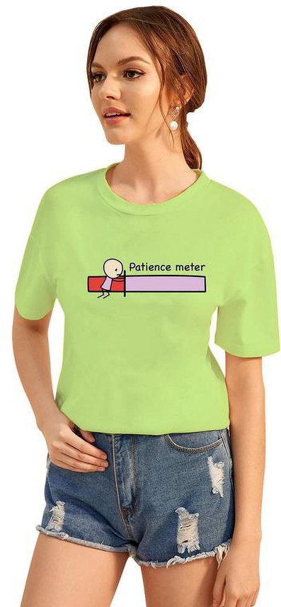 light green t shirt women's
