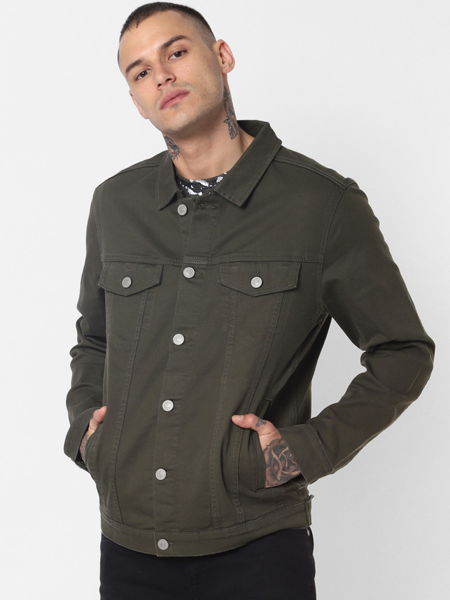 denim jacket men flipkart