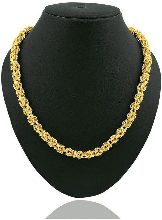 Gold-plated Plated Alloy Chain 