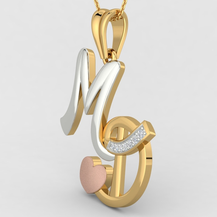 ShipJewel M \u0026 D Pendant-14KT Gold 14kt 