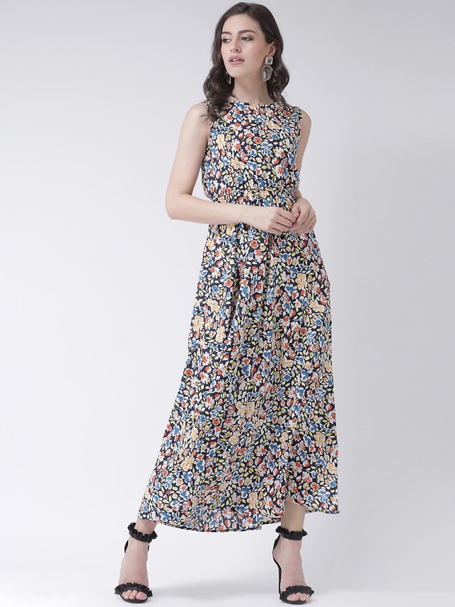 maxi multicolor dress