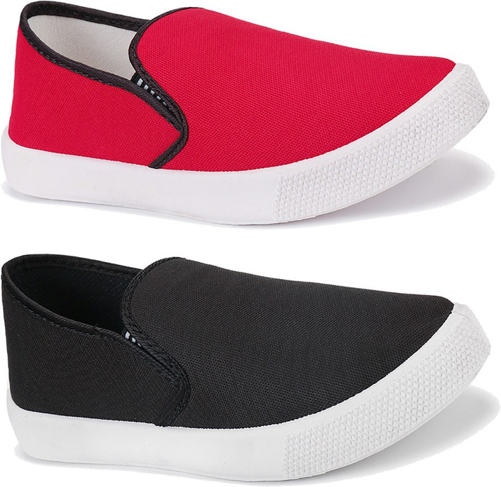 Axter Combo Men Pack of 2 Loafers Shoes 