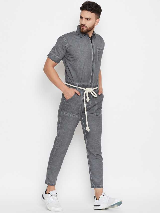 Fugazee Solid Men Jumpsuit Buy Fugazee Solid Men Jumpsuit Online At Best Prices In India Flipkart Com